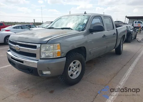 2008 Chevrolet Silverado 1500 Lt1 из США, поврежденный, VIN 2GCEK13M281132553